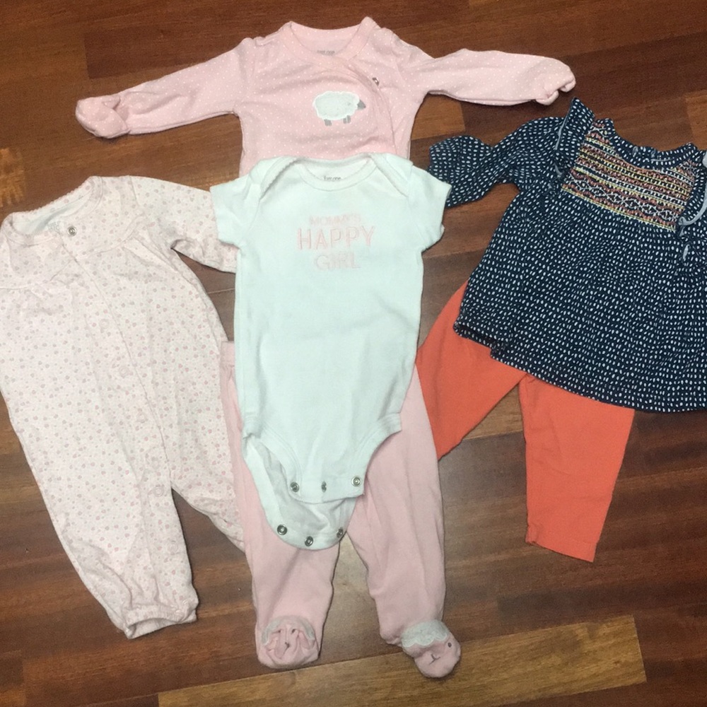 Carters Just One You 3 month bundle-pink girl